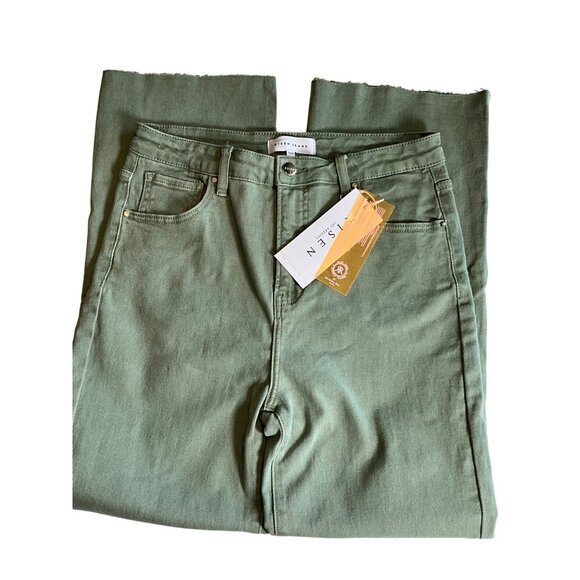 Risen Los Angeles Olive‎ Green Jeans Size 13/31 Style RDP5507 - Picture 1 of 9